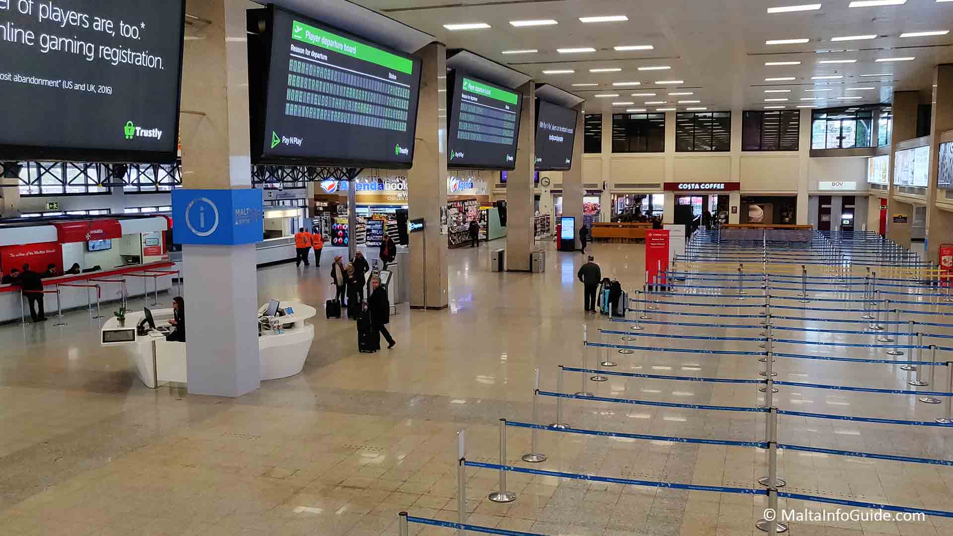 Malta’s International Passenger Traffic Experiences Spiral Dive in 2020