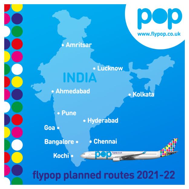Low Cost Fares To India ‘Popup’ via FlyPop